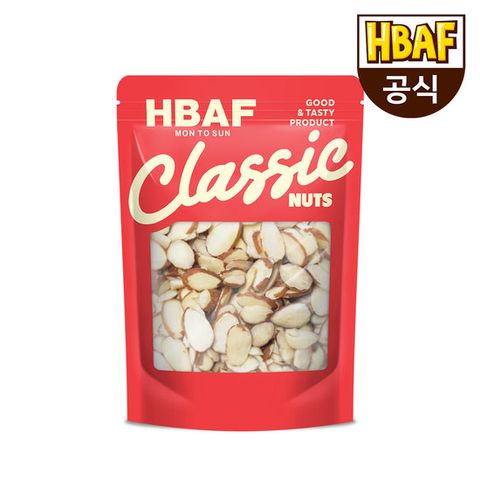 [본사직영] 바프 먼투썬 클래식넛츠 아몬드 슬라이스 200g