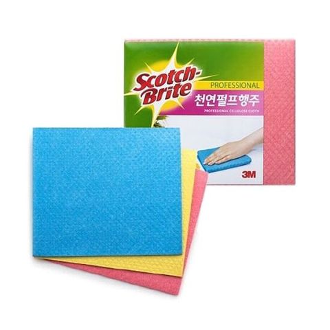 3M 천연펄프행주 블루(10개입)