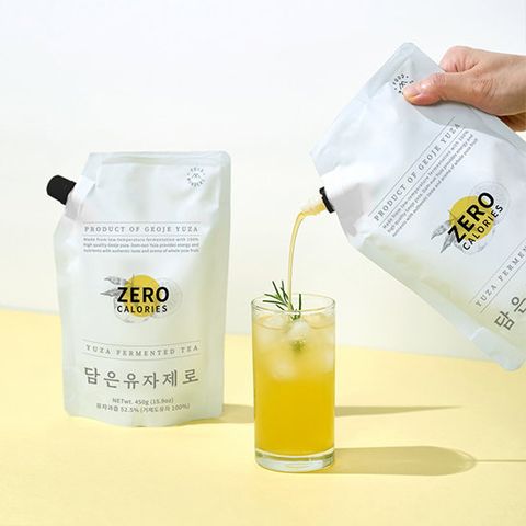 몬더스 담은 유자 제로 칼로리 450g 3팩