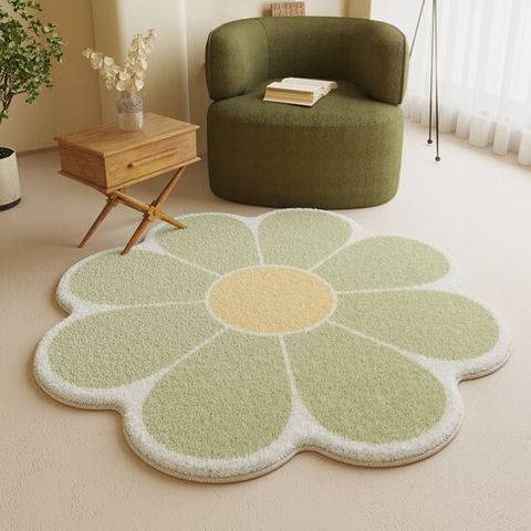 리진 플로랄 스타일 러그 (120cm)