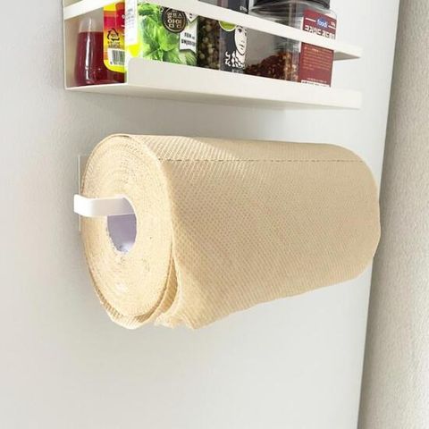 자석 키친타월 걸이 화이트/블랙