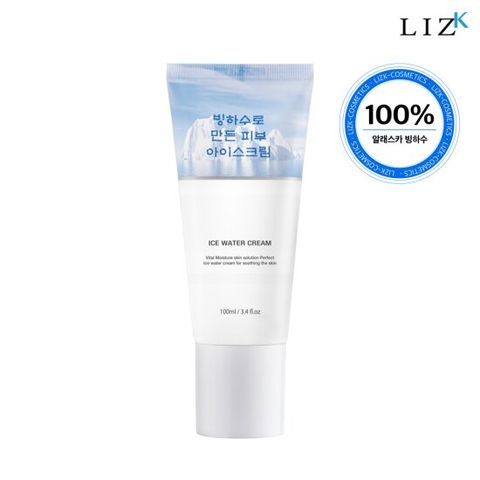 [온라인] 리즈케이 빙하수로 만든 물광 진정 수부지 크림 100ml