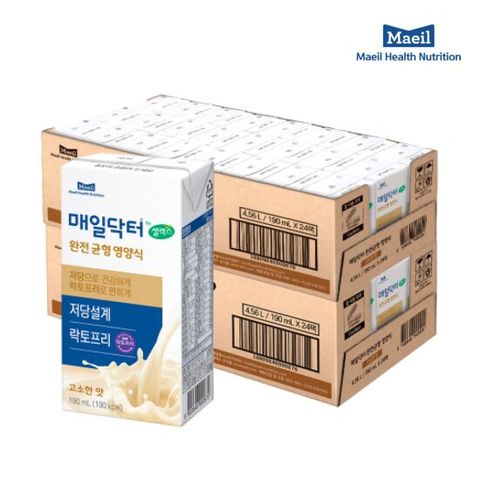 [본사직영]매일닥터 by 셀렉스 완전균형영양식 190ml 48팩