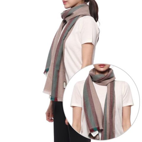 [ 롯데백화점 ][구찌]23FW 여성 울 머플러 (387574 4G200 9573 W 23F)