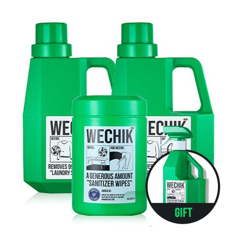 [위칙]소독 섬유유연제 본품 2개+세정티슈 1개+소독 스프레이 1개