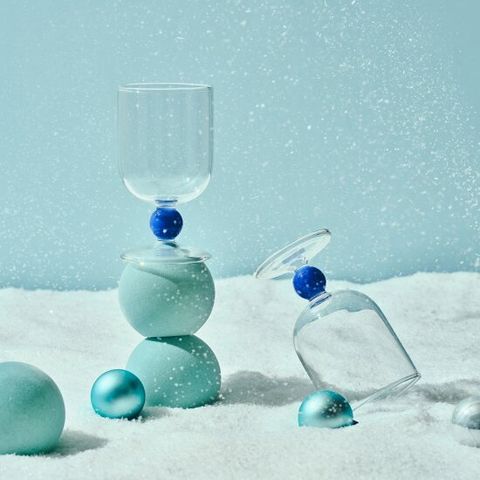 글라스락 윈터볼 고블렛 2P SET