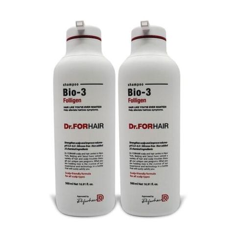 닥터포헤어 바이오3 폴리젠 탈모완화 샴푸 500ml 2개 Ss