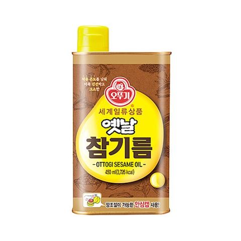[ 롯데백화점 ][오뚜기] 옛날 참기름 450ml