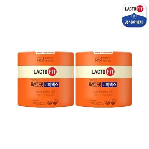락토핏 코어맥스 유산균 180포 x 2박스