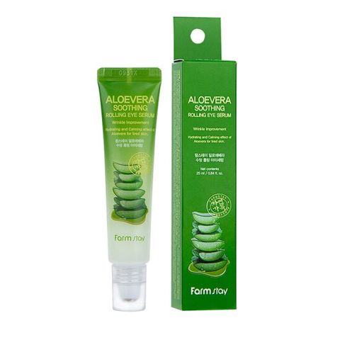 팜스테이 알로에베라 수딩 롤링 아이세럼 25ml