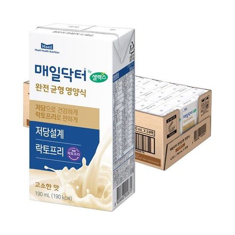 [셀렉스]셀렉스 매일닥터 by 셀렉스 완전 균형 영양식 190ml x 24팩(1박스)