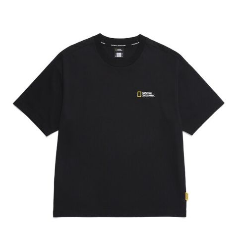 내셔널지오그래픽 N255UTS909세미오버핏 수피마 반팔티 BLACK