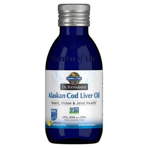 가든 오브 라이프 닥터 포뮬레이티드 알래스카 대구 간유 레몬 199.9ml