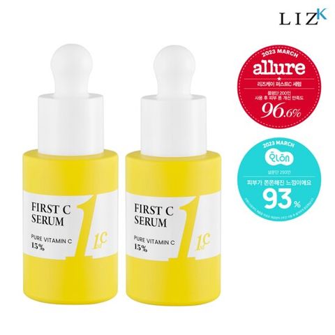 [온라인] 리즈케이 퍼스트C 기미 화이트닝 미백 세럼 20ml 2개