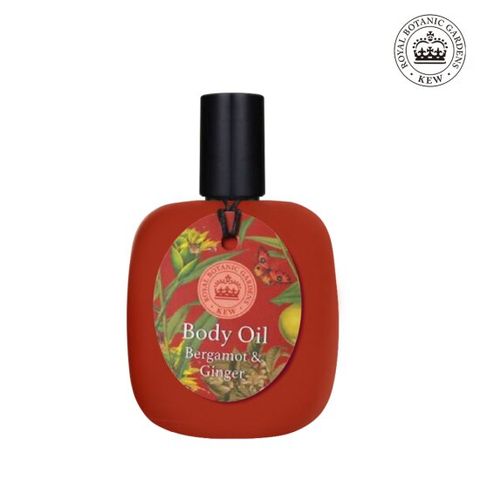 [KEW 큐가든] 영국 직수입 베르가못&진저 바디오일 100ml 1개