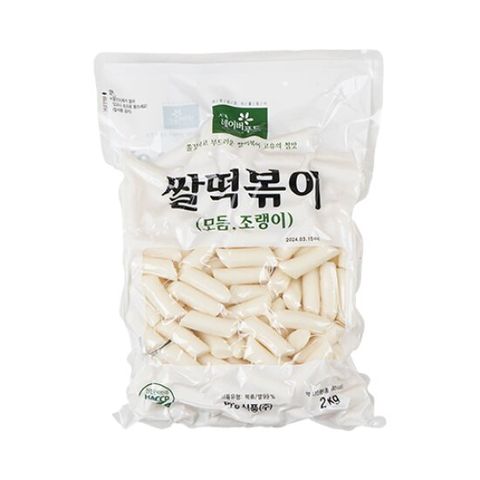 [ 롯데백화점 ][미농식품] 쌀떡볶이떡 2kg
