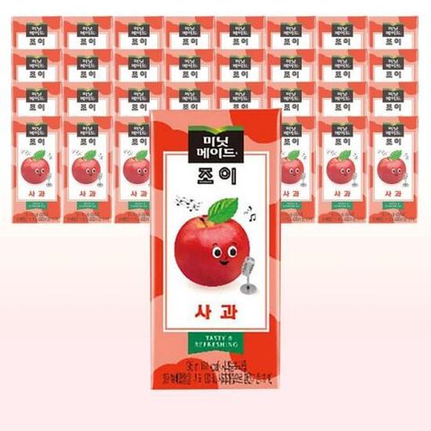 미닛메이드 조이애플 195ml X 32팩 팩주스