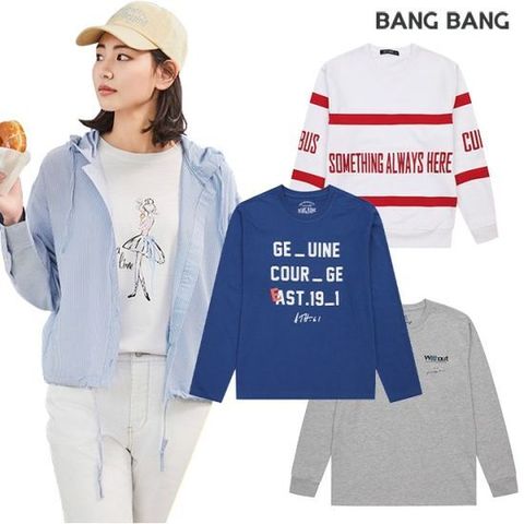 [뱅뱅]봄 맨투맨/셔츠 외 티셔츠 균일가