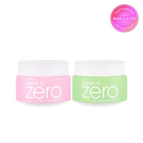 [바닐라코] 클린잇제로 클렌징밤 오리지널+포어 (25ml+25ml)