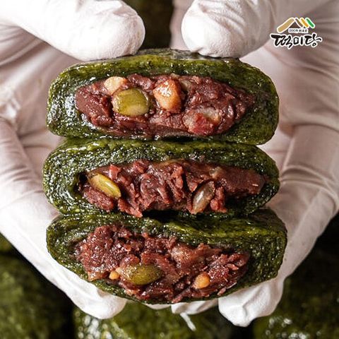떡미당 무농약 밥알쑥찹쌀떡 600g (9-10개내외)