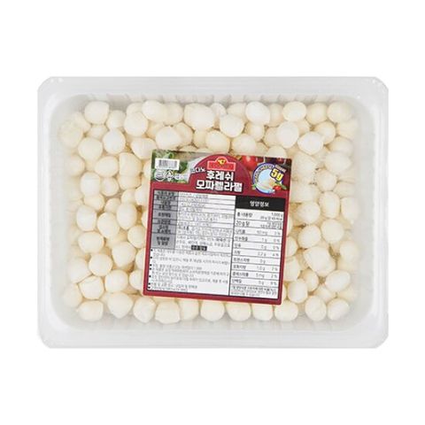 [ 롯데백화점 ][코다노] 후레쉬 모짜렐라 펄치즈 1kg 냉동 5g