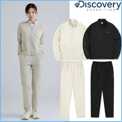 [ 롯데백화점 ]디스커버리 여름 할인 여성 자켓/긴바지 트레이닝세트 DWTR62043,DWTP62043