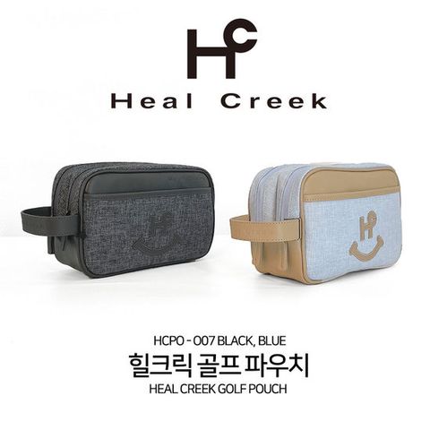 힐크릭 골프가방 파우치 모던핏 투지퍼 대용량