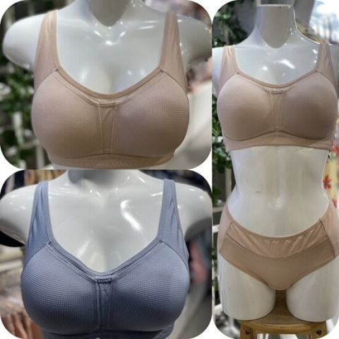 [ 현대백화점 ][비비안] (BR6800)  인견원사  노와이어 스포츠브래지어  2컬러택1