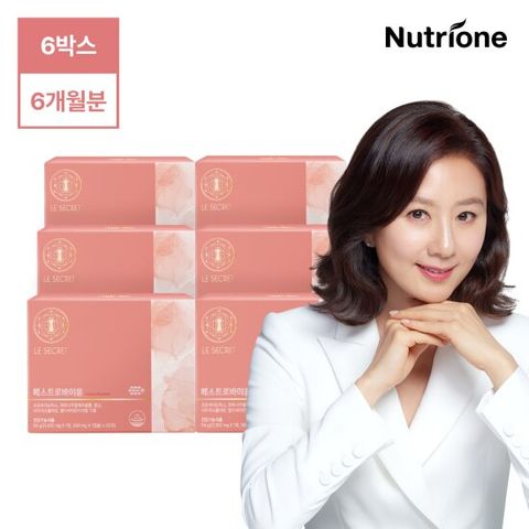 [뉴트리원]르시크릿 에스트로바이옴 갱년기유산균 6박스(6개월)