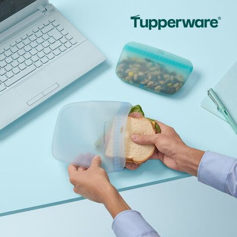 타파웨어 슬림 실리콘백 중형 980ml