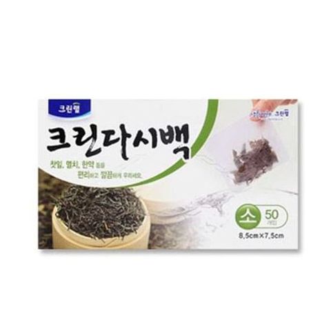 크린랲 다시팩 육수망 다시망 다시백 국물팩 소 50매