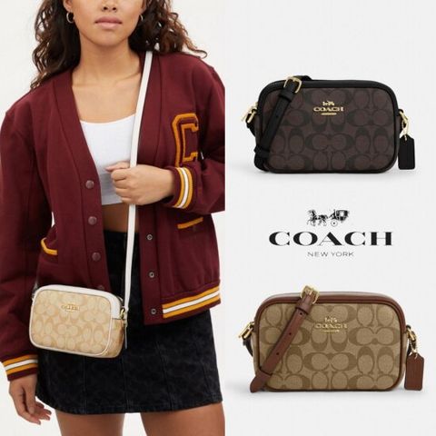 코치 COACH CQ874 여자 가방 미니 Jamie 카메라 크로스백