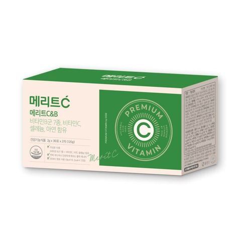 휴온스 메리트 C&B 비타민B군 7종 2개월분