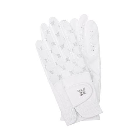 [어뉴골프] 여성 (W) MONOGRAM SEETHROUGH GLOVE (PAIR)_WH