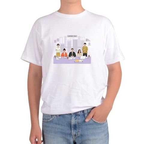 [알티피아]반팔티 자신감 뿜뿜 멋진팀 팀워크 슈퍼팀 오피스팀