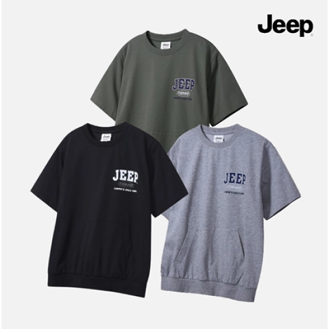 [ 현대백화점 ]지프 [Jeep] 2024 S S (공용) P2TSU161 체로키 반팔 맨투맨티셔츠