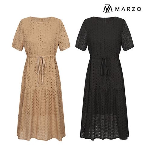 [마르조] 여성 아일렛 원피스 2종 택1