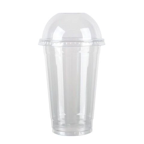 일회용 PET 아이스컵-480ml 뚜껑포함 10set 음료컵