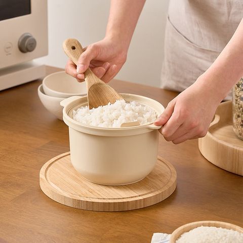 칼로볼 전자레인지 다이어트 저당밥솥 1개 (크림/그린)