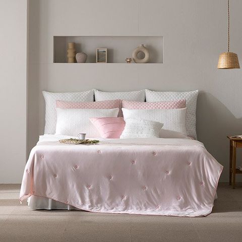 [지나송]스노우 쿨냉감 이불패드세트 SK (세탁망포함)