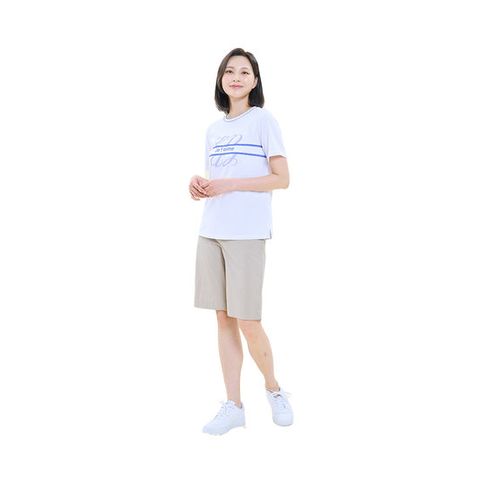 [크로커다일레이디] 나일론 레이온 혼방 뱀부소재 와이드 5부팬츠_CLDMPT903 CLDMPT903