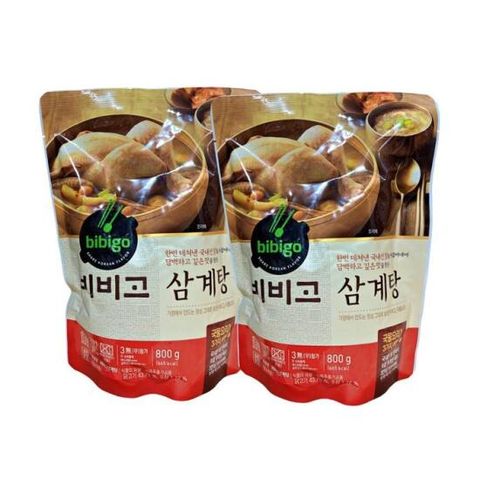 CJ제일제당 비비고 삼계탕 800g X 2개 무료배송