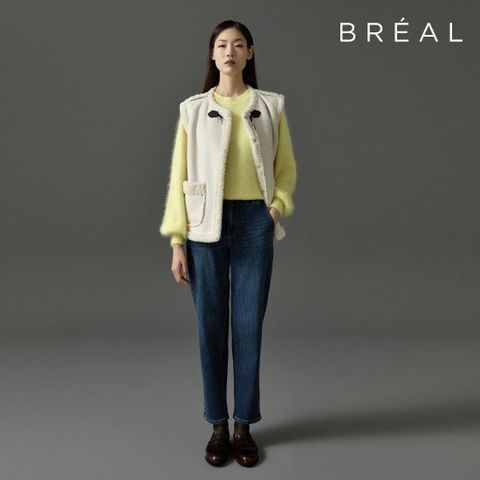 브리엘 테이퍼드 기모 데님 2종 [런칭 가격 69,900원]