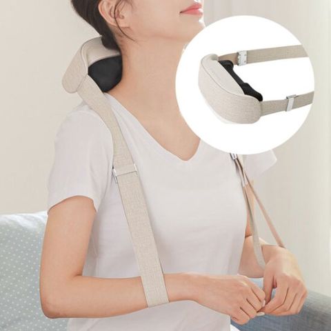 닥터웰 무선 온열 목 어깨 3단계 전신 마사지기 충전식 DR-2505