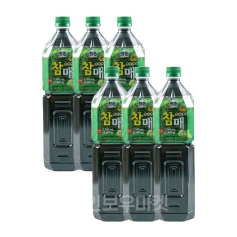 [ 롯데백화점 ][참존] 참매 프리미엄 매실액 1박스 (1.5L X 6개)