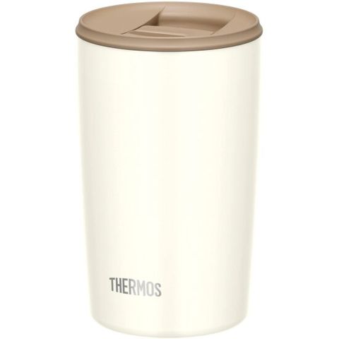 써모스 진공 단열 텀블러 뚜껑 첨부 400ml 화이트 JDP-400 WH