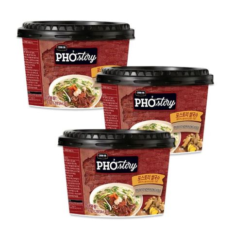 [무료배송] 친수 포스토리 쌀국수 81g x 3개