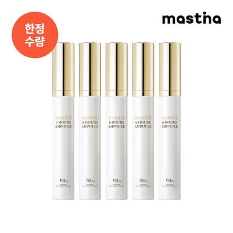 매스티나 화이트매스틱 6아워스 마사저 앰플 15ml 5개