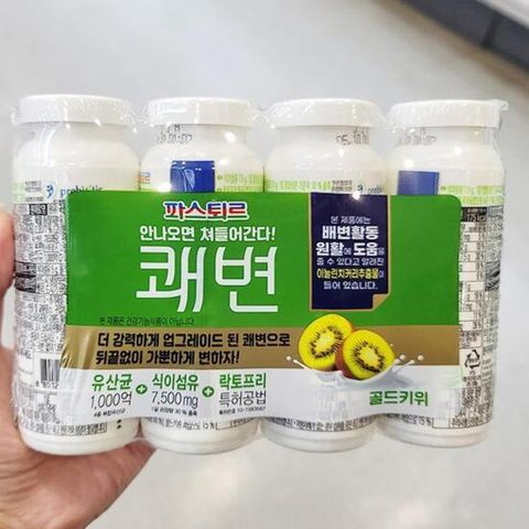 파스퇴르 쾌변요구르트 (키위) 150ML X 4입 x 2개 코스트코