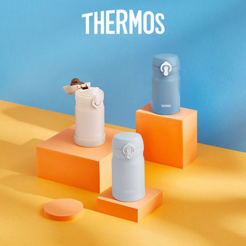 써모스 뉴 데일리 원터치 보온병 보냉병 텀블러 JNL-255K 250ml